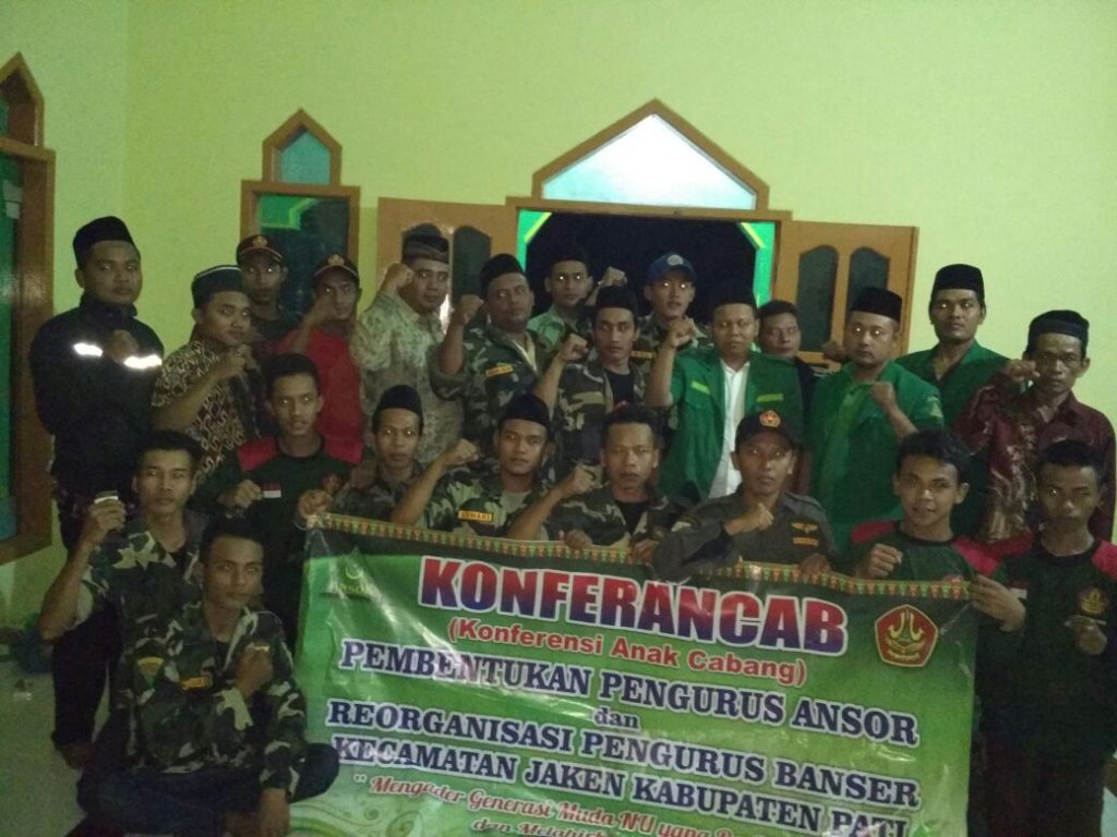 PAC GP Ansor Jaken akhirnya terbentuk setelah vakum 20 tahun lebih