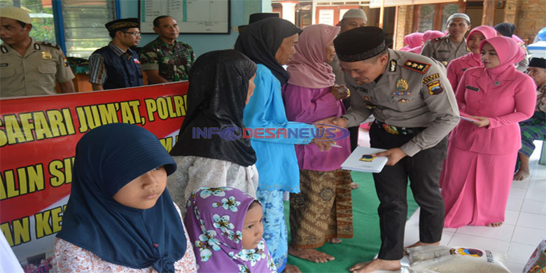 Kapolres Blora Kunjungi Masjid At Taqwa Desa Ledok dengan Program Si Samat