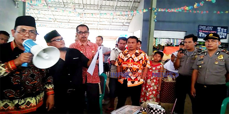 Penolakan Warga Penataan Ulang Kios Pasar Baru