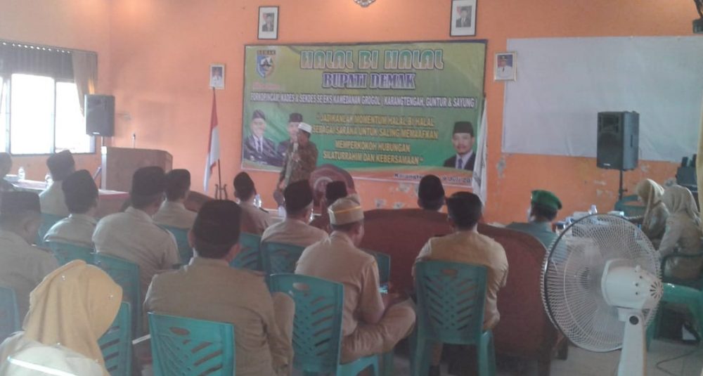 Halal Bihalal Tiga Pilar Pemerintahan Pererat Sinergitas