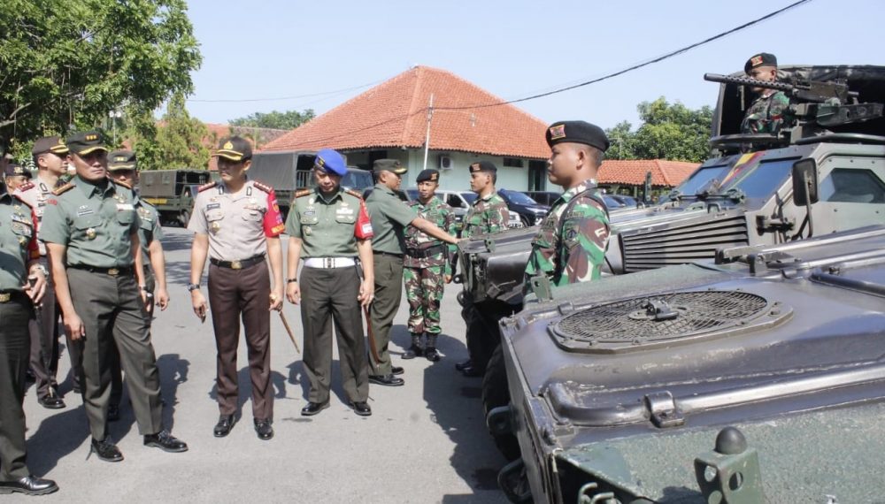 Amankan Kunjungan RI-01, Prajurit Kodim 0735/Surakarta Ikuti Apel Gelar Pasukan Pam VVIP.