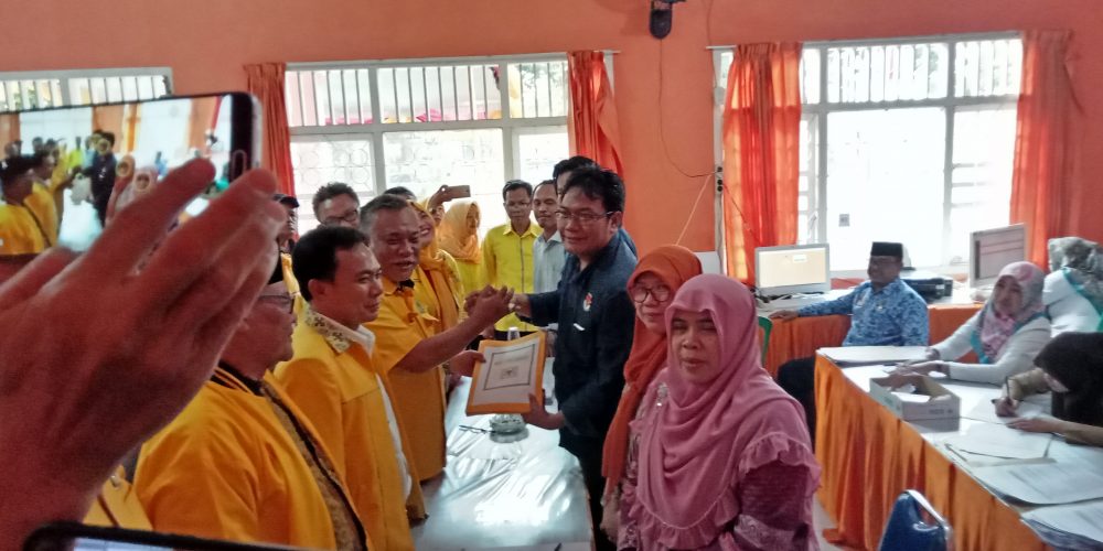Ketua DPD Golkar Lampung Selatan Optimis Dua Kursi Perdapil