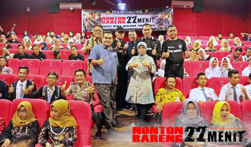 Forkopimda Blora Nobar Film “22 Menit”