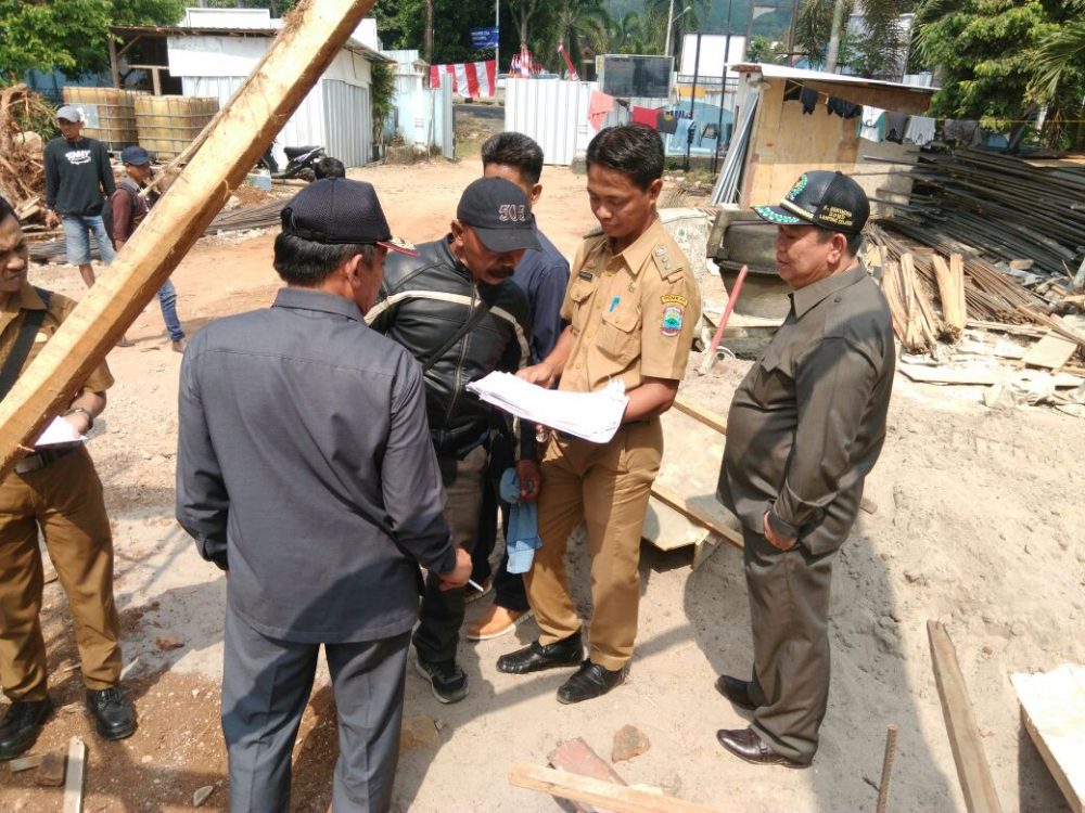 Komisi C DPRD Kabupaten Lampung Selatan Kritisi Pembangunan Kantor Kecamatan Bakauheni