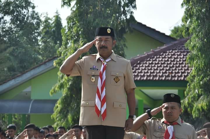 PJ Bupati Banyumas Menjadi Pembina Upacara Hari Pramuka