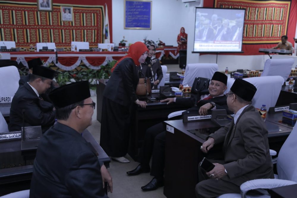 Ada Pemandangan Berbeda Di Gedung DPRD Kabupaten Lampung Selatan