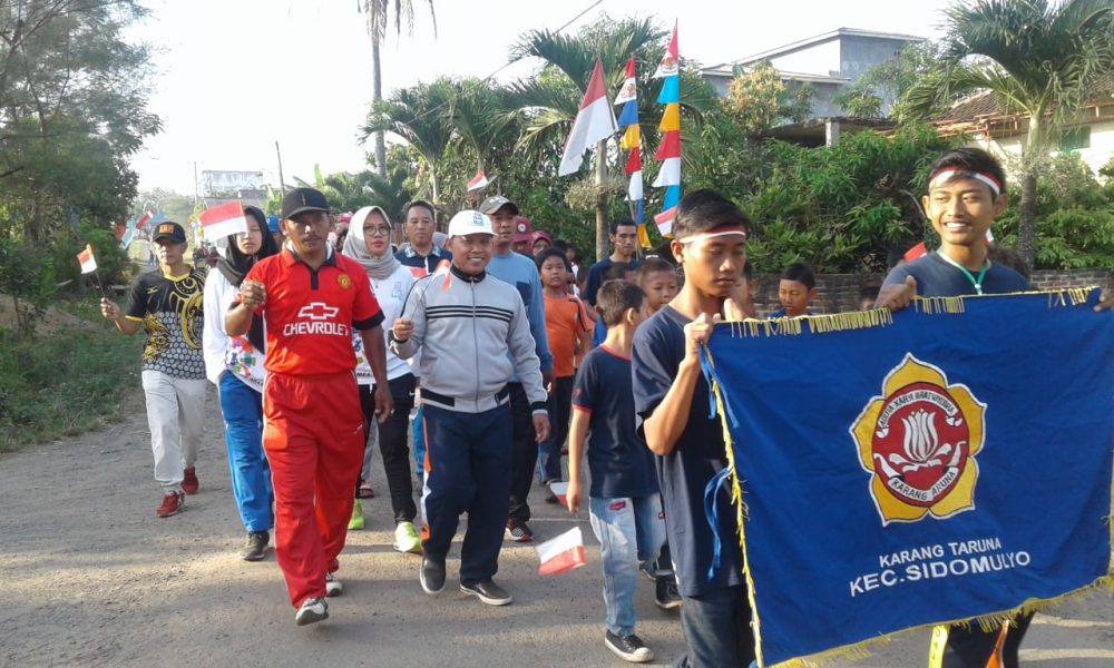 Ratusan Warga Desa Sidorejo Ikuti Senam Dan Jalan Sehat
