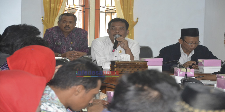 Rapat Ranperda Perubahan kedua Perda Kab. Blora Nomor 6 Tahun 2016