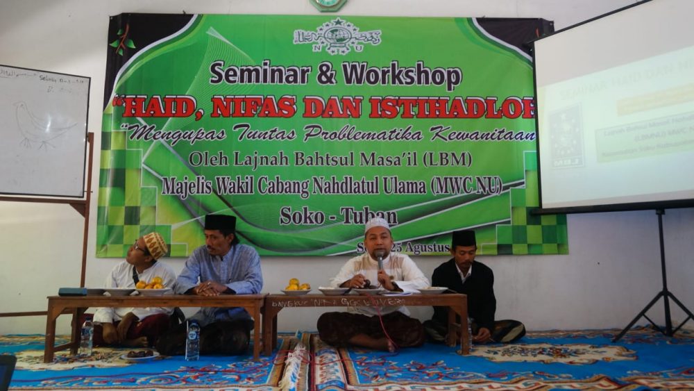 LBM MWCNU Soko Gelar Seminar Haid, Nifas Dan Istihadlhhoh,