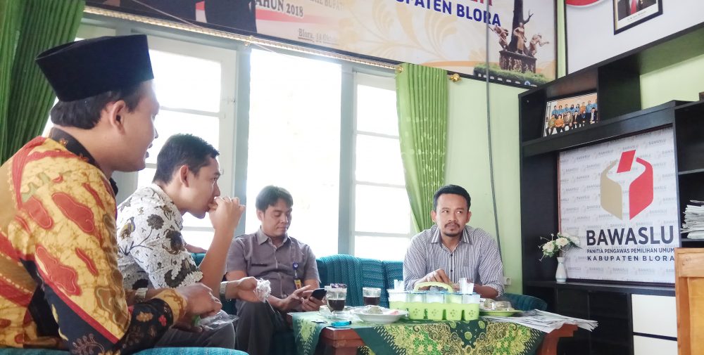 Komisioner Bawaslu Jateng Kunjungi Blora