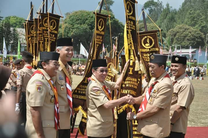 Sejak 1988 Kwarcab Banyumas 31 Kali Tergiat Tingkat Jateng
