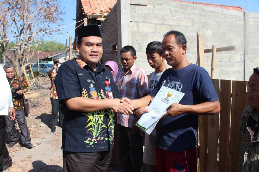 Bantuan BAZARNAS Di Serahkan terimakasih Korban