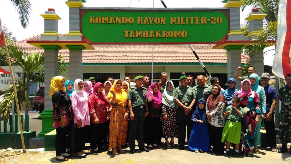 Danramil 20/Tambakromo Lepas 1 Personel Yang Memasuki MPP