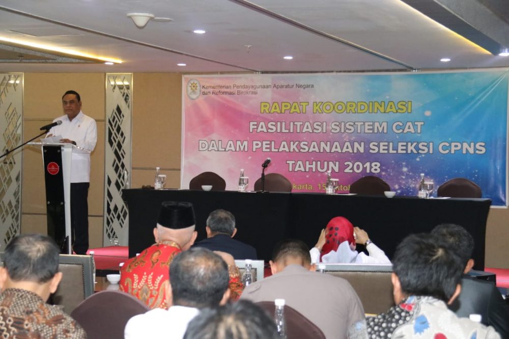 Panselnas CPNS Sinkronkan Sistem CAT BKN dan UNBK