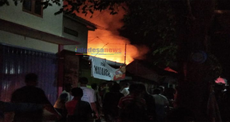 Pasar Kunduran Kabupaten Blora Diamuk SiJago Merah