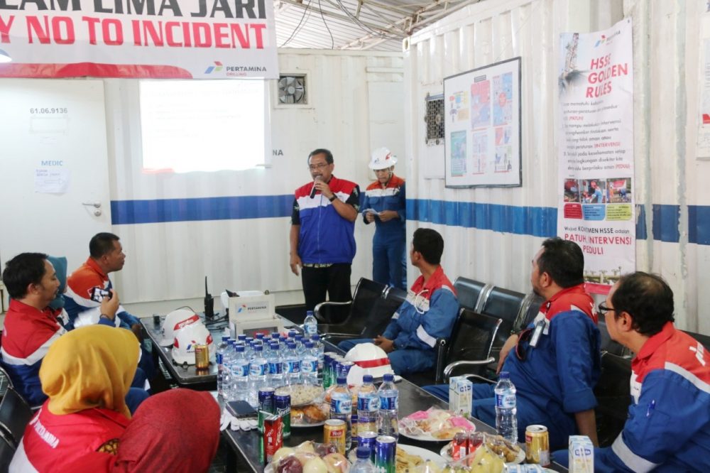 Syukuran Tajak Pengeboran Pertamina di Hadiri Bupati Djoko Nugroho