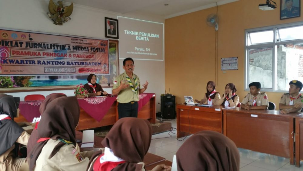Tingkatkan skill, DKR baturraden Gelar Pelatihan Jurnalistik