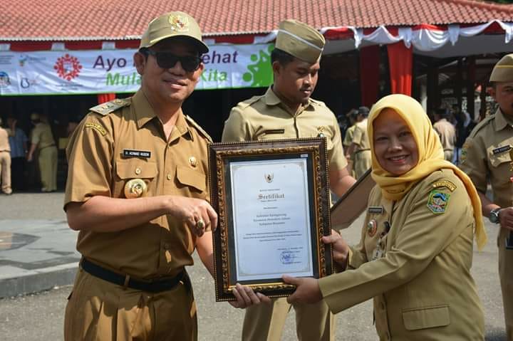 Bupati Banyumas Pimpin Upacara Hari Kesehatan