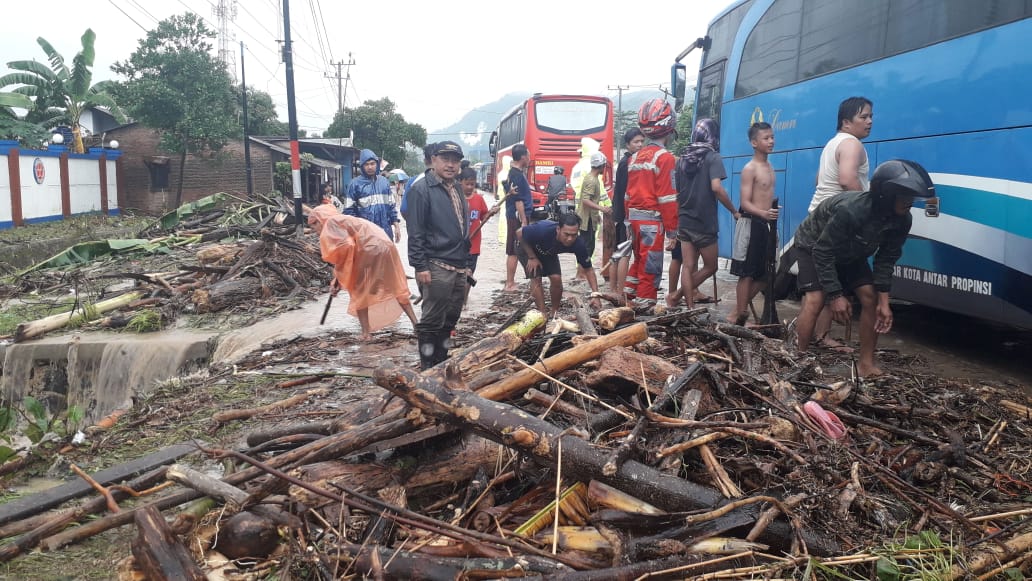 Dua Desa Di Lampung Selatan Kecamatan Katibung Terdampak Banjir