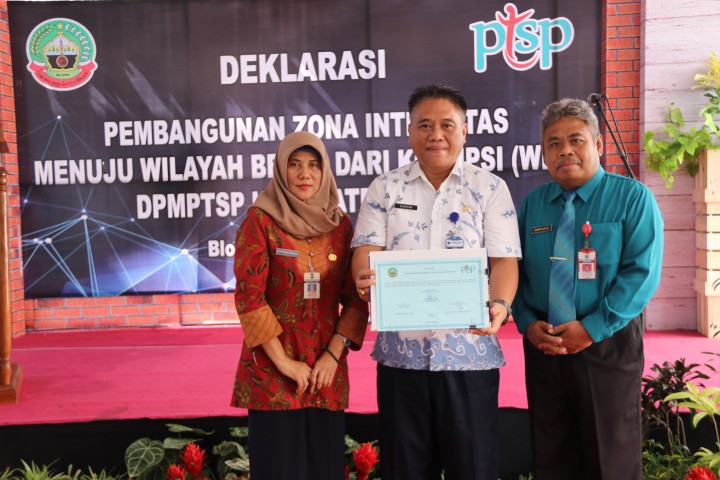 DPMPTSP Deklarasikan Wujutkan Pembangunan Zona Integritas