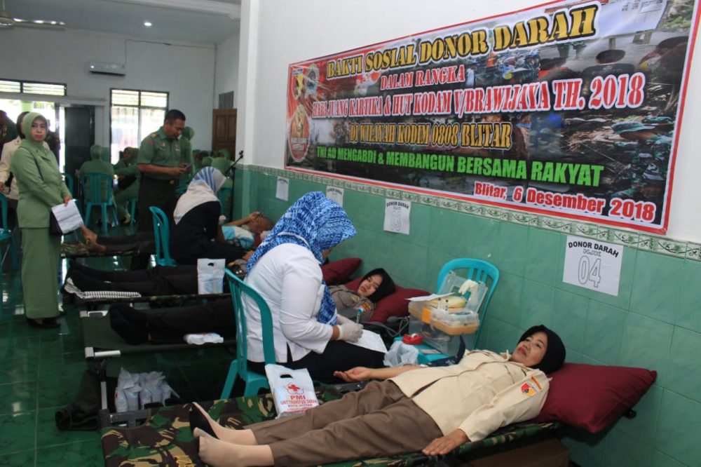 Kasdim 0808/Blitar : Setetes darah sangat berharga bagi sesama