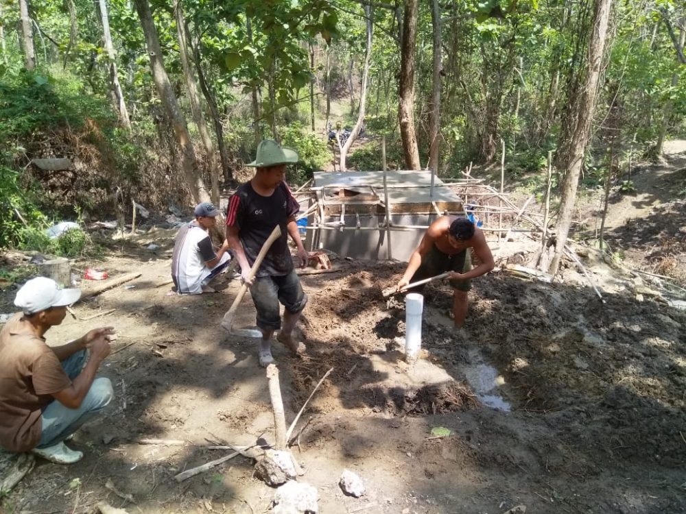 Memanfaatkan Lubang Bekas Sismik, Sumber Mata Air Untuk MCK
