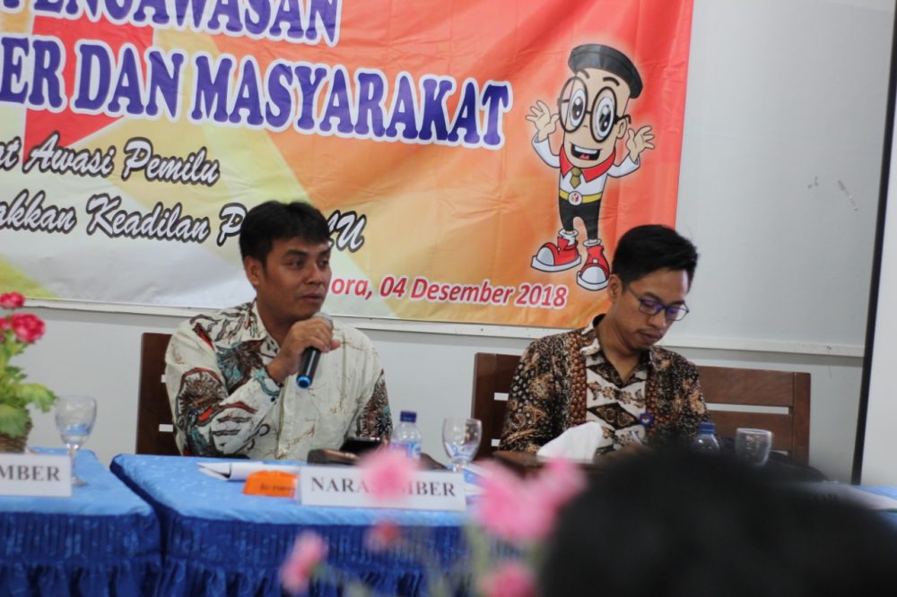 Banwaslu Blora Ajak Media Masa Dalam Pengawasan Pemilu