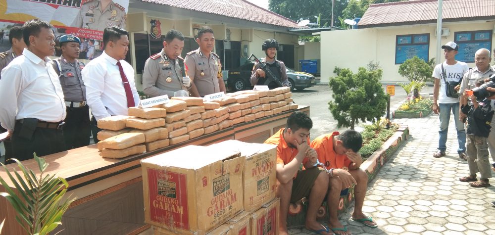 Dua Warga Bekasi Diamankan Jajaran Polres Lampung Selatan