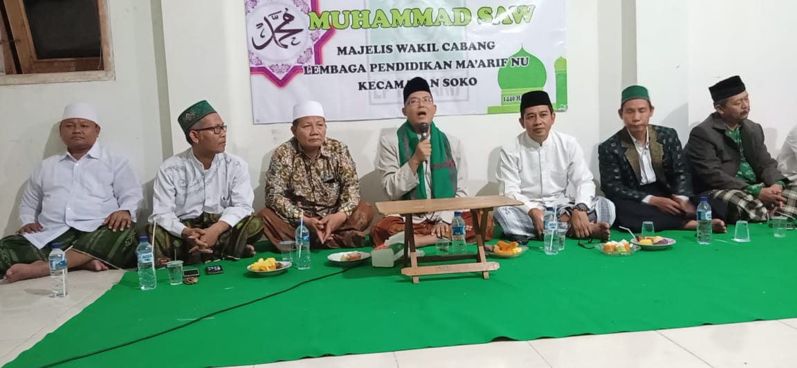 Malam Istighosah Dan Maulid Nabi Muhammad Saw Warga Soko Tuban