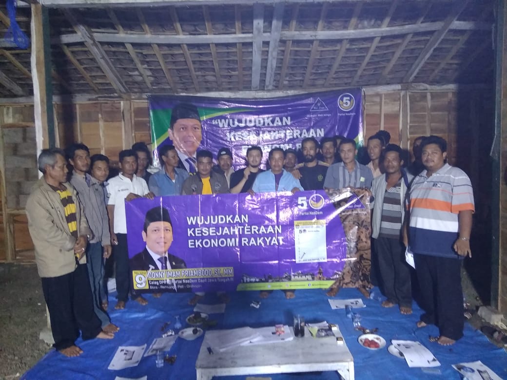Dukungan Jaringan Walisongo Kabupaten Blora Siap Memenangkan Suara Untuk Caleg DPR RI Donny Imam Priambodo