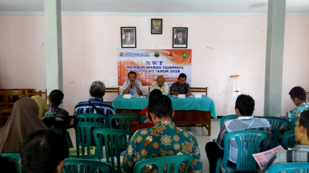 Desa Temurejo, Kecamatan Blora Laksanakan RWT