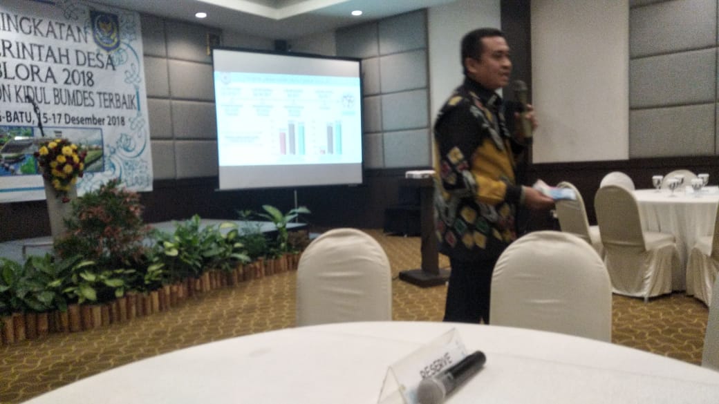 Mulyadin Malik ; Kepala Desa harus punya Jiwa Enterpreneur