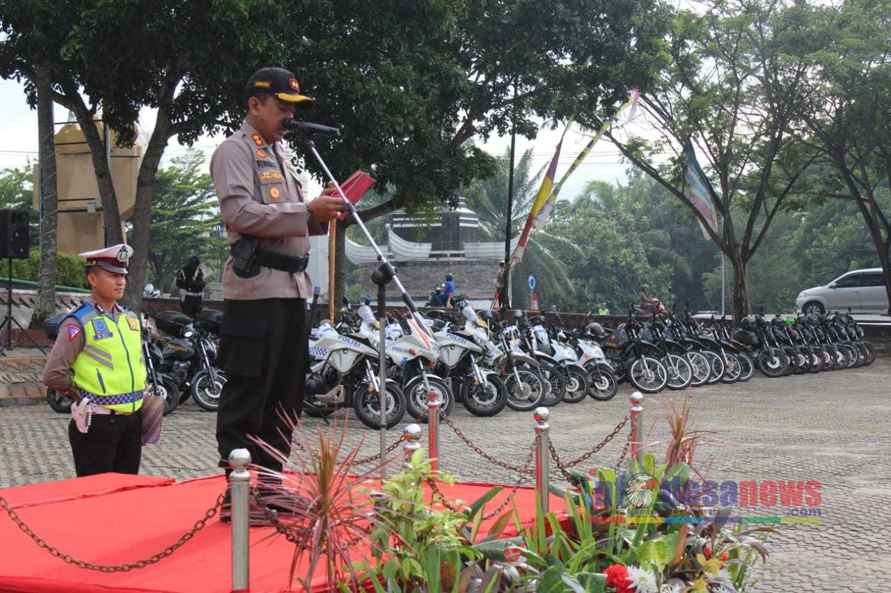 Polres Lampung Selatan Terjunkan 857 Personil Gabungan