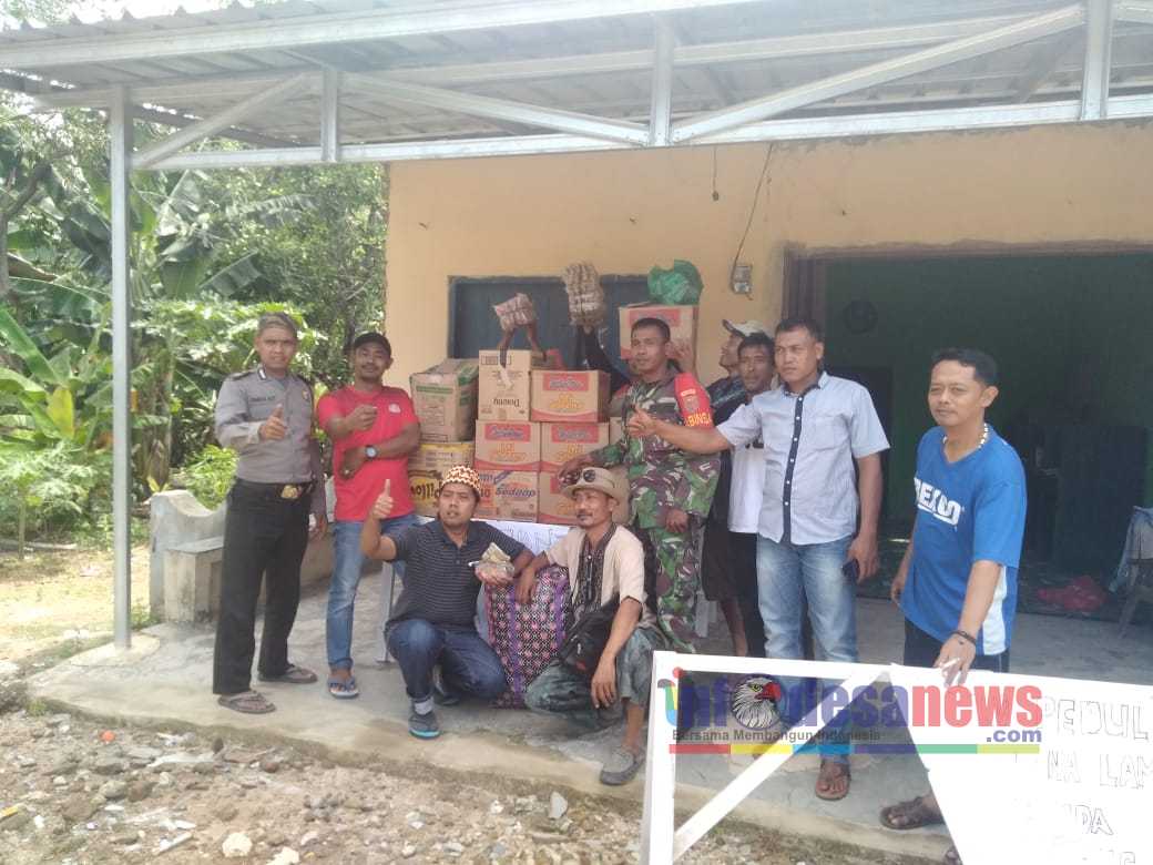 Sejumlah Desa Di Kecamatan Candipuro Kirimkan Bantuan Untuk Para Korban Tsunami