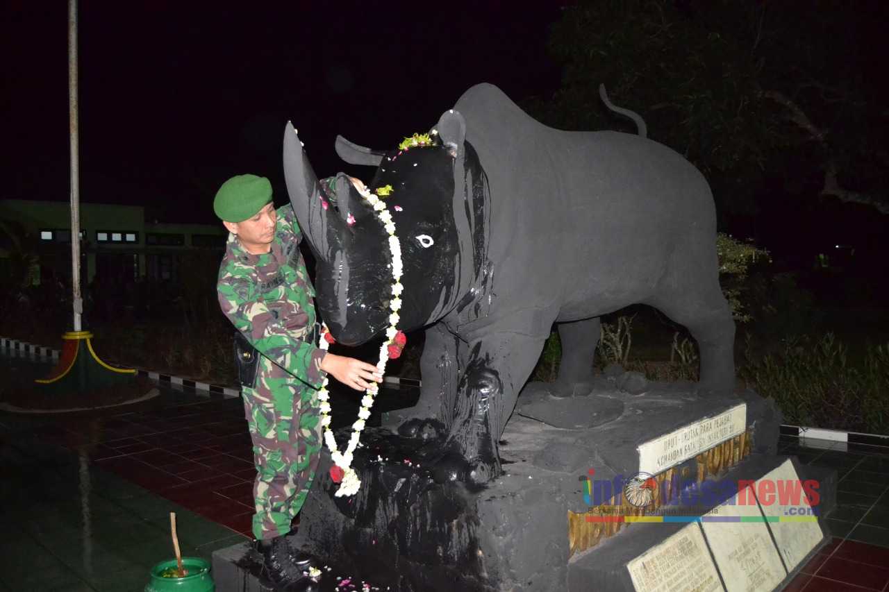 Kenang Pendahulunya, Yonif 511/DY Gelar Acara Tradisi HUT Satuan