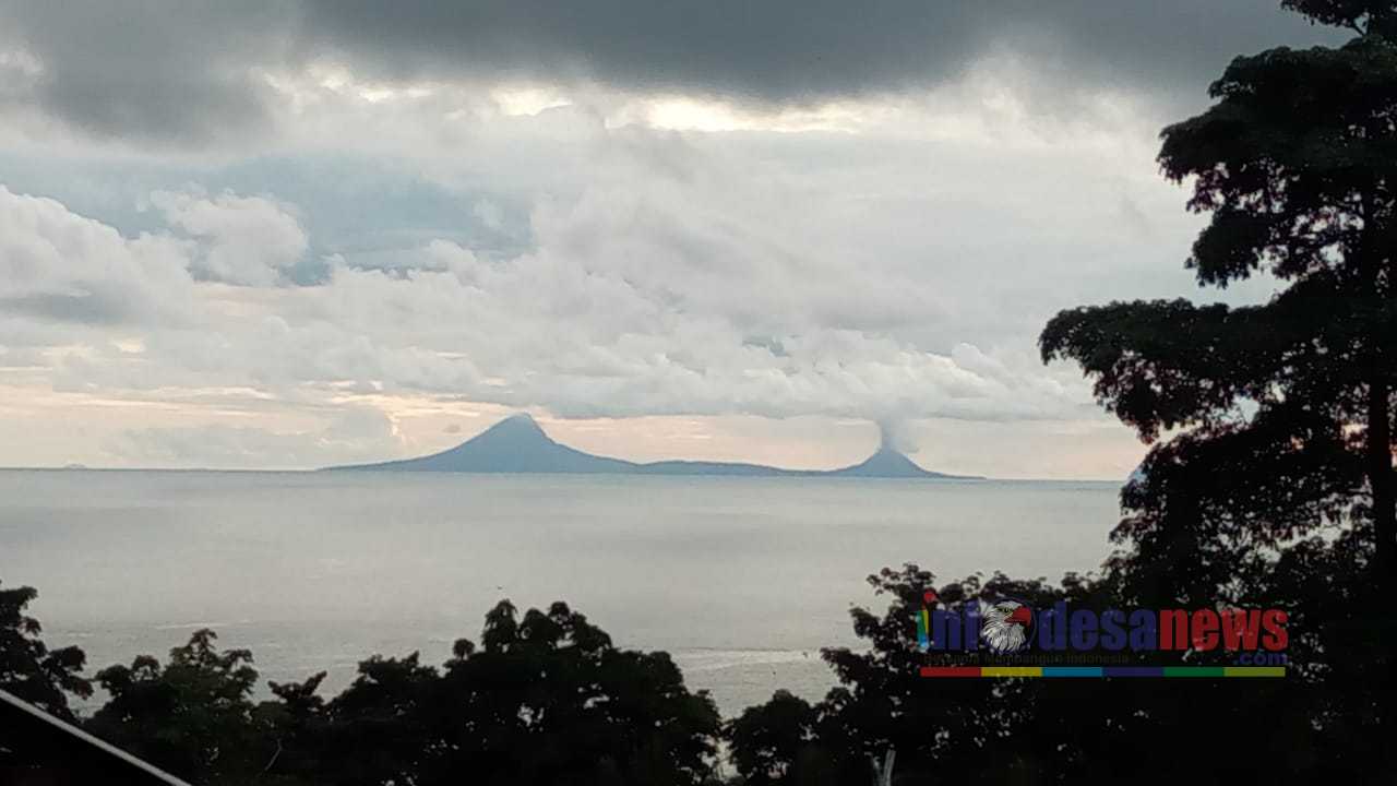 Hari Ini Gunung Anak Krakatau Tampak Tenang