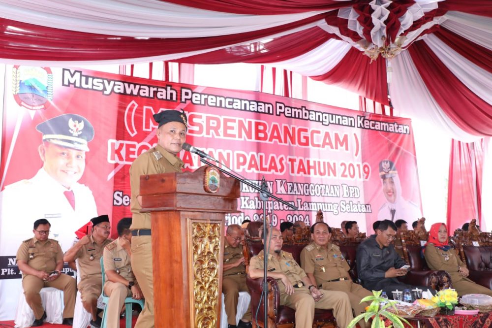 Tahun 2019, Anggaran Pembangunan Kecamatan Palas Meningkat