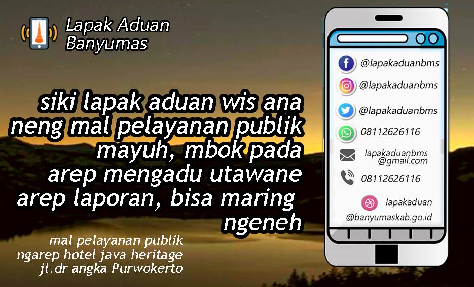 Lapak Aduan Banyumas Layani 11 Pengadu Sehari