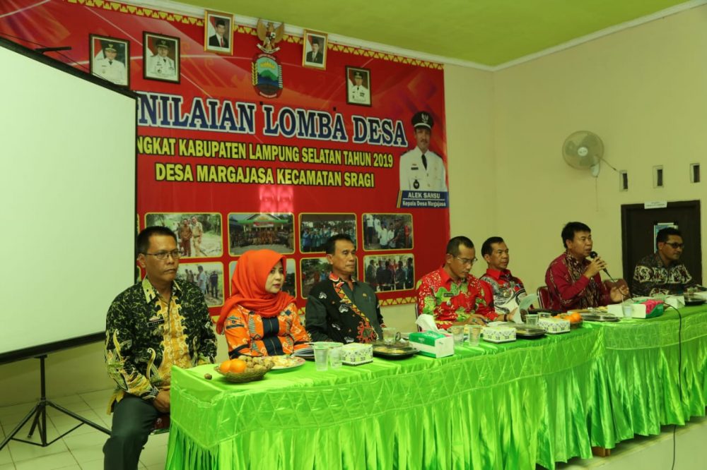 Pemkab Lampung Selatan Pilih Desa Marga Jasa Ikuti Lomba BBGRM Tingkat Provinsi