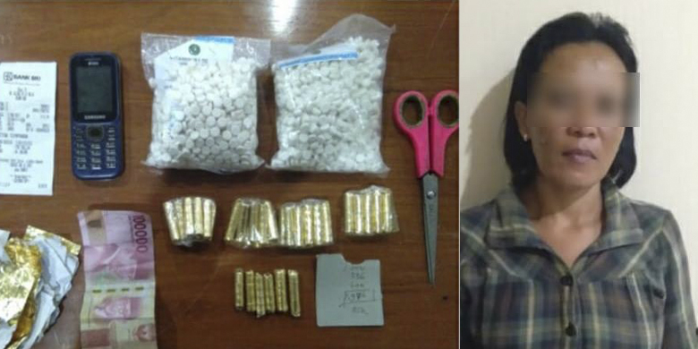 Satnarkoba Polres Blora Berhasil Amankan Pengedar Pil Dobel L