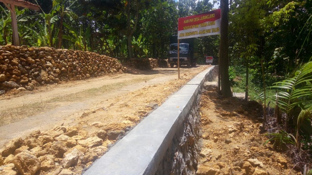 Akhirnya Seluruh Bangunan “Talud TMMD” Terselesaikan