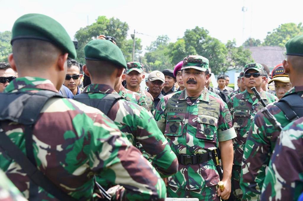 Panglima Cek Kesiapan dan Netralitas Prajurit TNI di Jawa Tengah Menghadapi Pesta Demokrasi