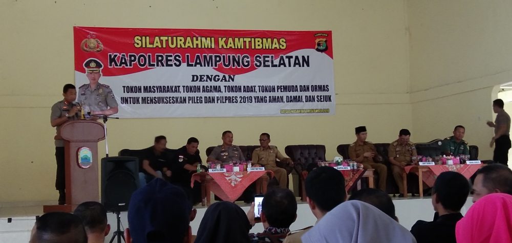 Jelang Pemilu AKBP M Syarhan Ajak Seluruh Warga Lamsel Ciptakan Situasi Yang Kondusif