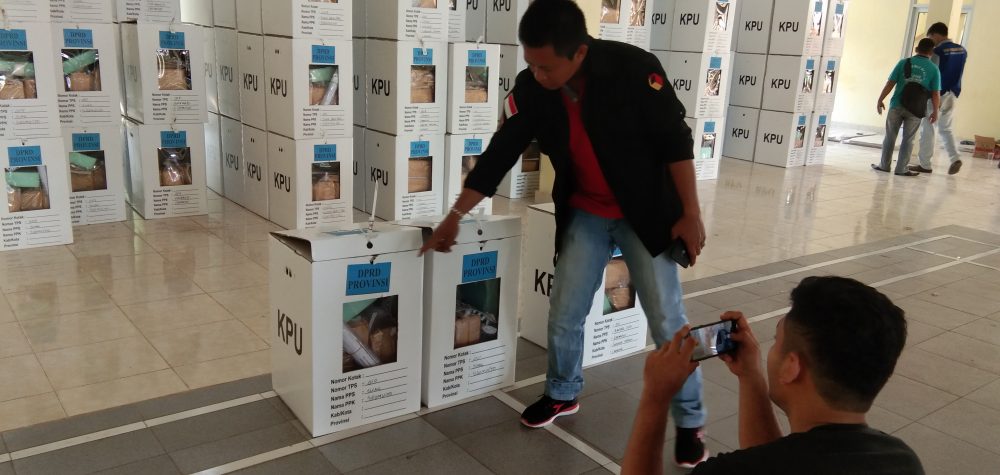3 Kotak Suara Pemilu 2019 Di Kecamatan Sidomulyo Ditemukan Rusak