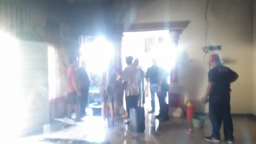 Rumah Milik Warga Desa Sukamarga Nyaris Ludes Dilalap Sijago Merah