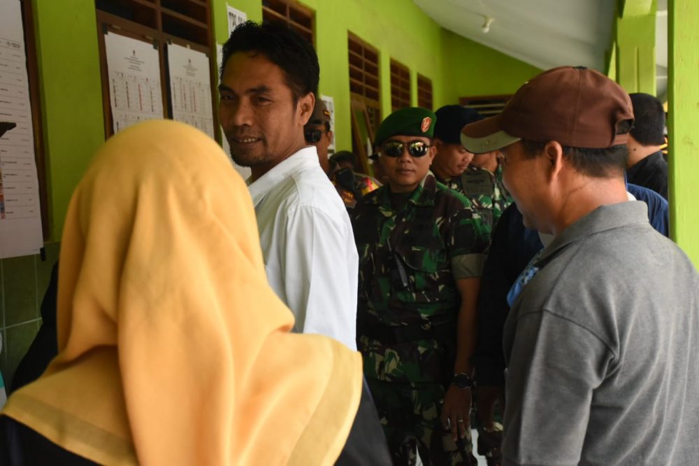 Bersama Bupati dan Forkopimda, Dandim Madiun Patroli Di Sejumlah TPS