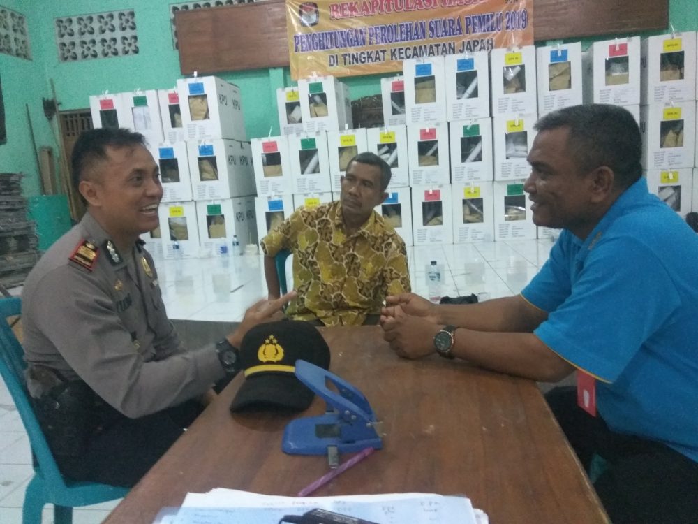 Forkopincam Japah Cek Kesiapan PPK Japah Laksanakan Rekapitulasi Perhitungan Suara