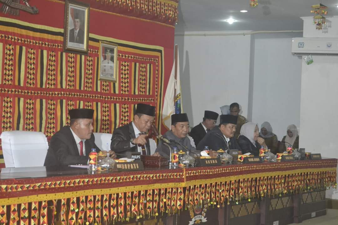 DPRD Lampung Selatan Sampaikan Rekomendasi LKPJ Bupati