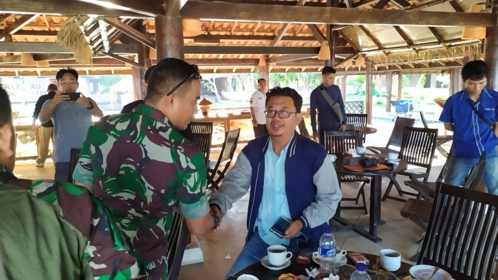 Dandim 0421/Lamsel Gelar Silaturahmi Bersama Aegle Team 0421