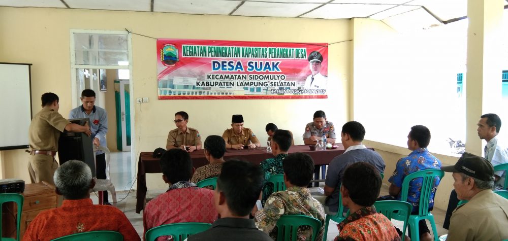 Perangkat Desa Dan Linmas Desa Suak Ikuti Kegiatan Peningkatan Kapasitas Perangkat Desa
